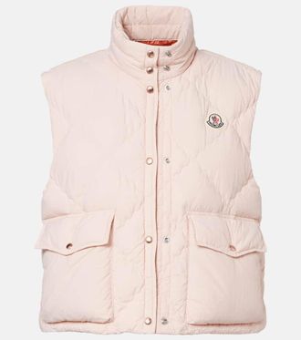 Moncler Chaleco de plumas Biois acolchado