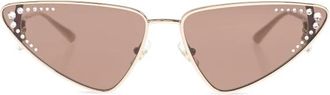 Jimmy Choo London Jc 4001B Zonnebril - Dames - Zonnebrillen - Geel - 63 MM - Accessoires