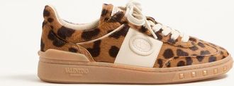 Valentino Garavani Upvillage Trainer In Pony-Effect Calfskin Leather Wo