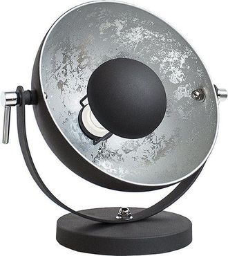 Global Interiors Tischlampe Studio 30 x 40 cm - Schwarz/Silber