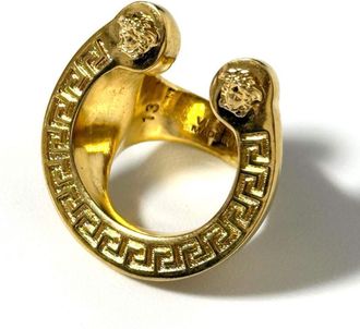 Versace Metal Band Ring (Pre-Owned)