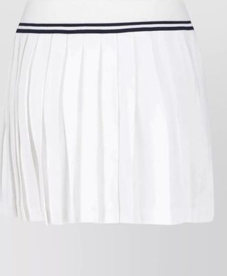 Sporty & Rich pleated midi skirt