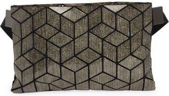 Patrizia Luca Glitter Geo Belt Bag in Gold Glitter at Nordstrom Rack