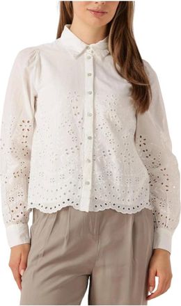 Y.A.S Y.a.s, Overhemden, Dames, Wit, XL, Witte Zomerblouse