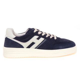 Hogan H630 Sneakers - Heren - Sneakers - Blauw - 41 EU - Leer - Schoenen
