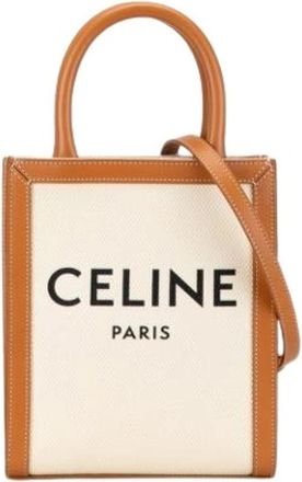 Celine Pre-owned Vintage Tote Bag - Dames - Vintage Shopper - Beige - ONE Size - Vintage
