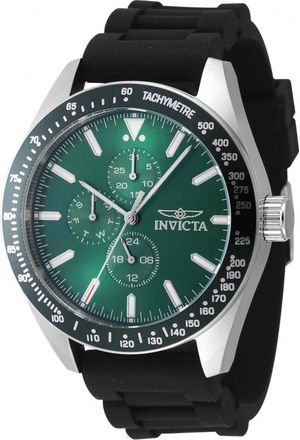 Invicta Aviator Quartz Green Dial Mens Watch 47591