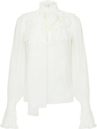 Elisabetta Franchi Elisabetta Franchi Camicie Avorio - - Blouses & Shirts - Donna - Bianco - S