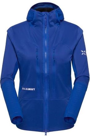 Mammut Eiger Nordwand IN Flex Air Hybrid Ho Jkt Fleecejacke f&uuml;r Damen | blau