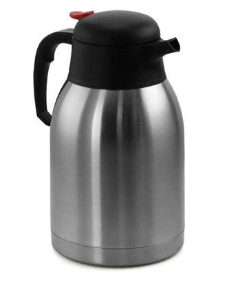 MegaChef 2 Quart Stainless Steel Thermal Beverage Carafe For Coffee And Tea