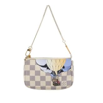Louis Vuitton Pre-owned Mini Pochette Accessoires - Dames - Pre-owned - Wit - Maat: ONE Size