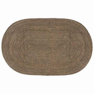 vidaXL Alfombras De &Aacute;rea Negro 152 X 245 Cm Yute Vidaxl