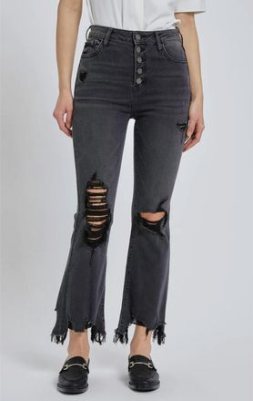 Hidden Jeans Dylan Distressed Denim In Black