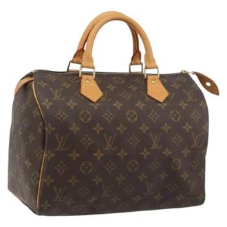 Louis Vuitton Pre-owned Vintage Hand Bag - Dames - Pre-owned - Bruin - Maat: ONE Size Leer