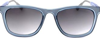 Linda Farrow KRIS VAN ASSCHE KVA59 C5 Mens Sunglasses Blue Size 54