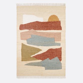 La Redoute Interieurs Tapijt in jute met vintage patroon, Quimo