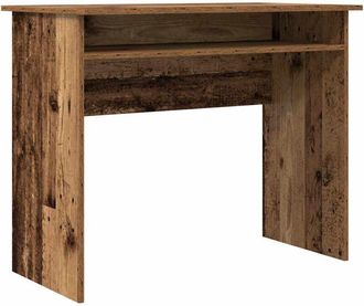 vidaXL Scrivania Legno Antico 90x50x74 cm in Legno Multistrato - Vidaxl