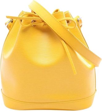 Louis Vuitton Pre-owned Bolso Cubo de Cuero Epi - Pre-owned - Mujer - Amarillo - ONE SIZE