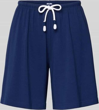 Mey Mey Pyjama-Shorts mit elastischem Bund Modell SOLID LOVE in Dunkelblau, Gr&ouml;&szlig;e XXL