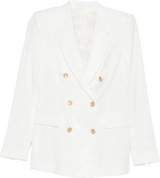 Tagliatore J-Parigi Jacket - Dames - Blazers - Wit - XL - Leer - Jassen