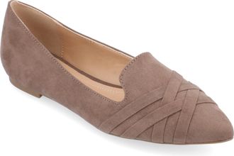 Journee Collection Women & apos;s Mindee Medium and Wide Width Dress Flats