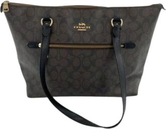 Coach Pre-owned Tote Bags, female, Brown, Size: ONE SIZE Pre-owned Signature Tote Bag A2122-F79609