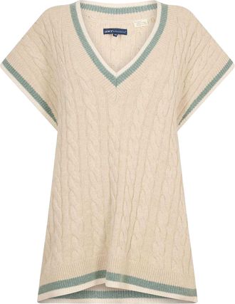 Levi's Damesvest van kabelbreisel (Varsity Groen)