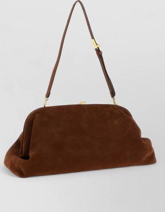 Alberta Ferretti maxi pouch shoulder bag adjustable strap