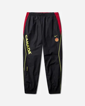 Nike Canada x NOCTA Woven Track Pants Black / Gym Red / Sonic Yellow