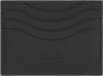 Loro Piana Mens Extra Grained Leather Card Holder