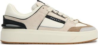 Cruyff Mens Kickturn Trainers - White Leather - Size UK 12