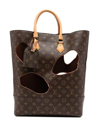 Louis Vuitton Borsa tote Halls x Comme des Garçons 2014 - Marrone