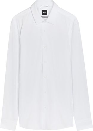 BOSS Boss Jersey Shirt - White - 42 (C16.5 / XL)