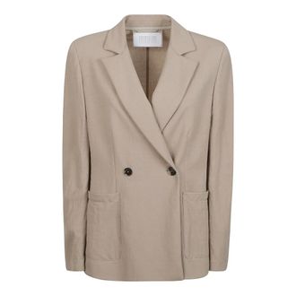Harris Wharf London Jackets Beige - female - Harris Wharf London - Blazers - Beige - L - Jackets