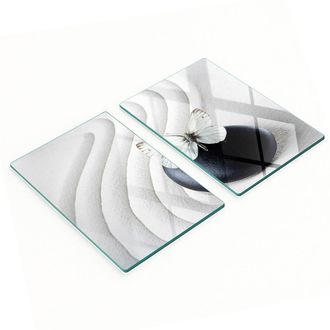 OEM Tavole Decorative Multifunzionali Da Cucina In Legno Temperato Con Motivo Farfalla Zen, 2x40x52 Cm