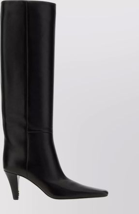 Saint Laurent nappa leather knee-high boots