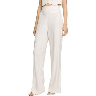 Sandro Sequin suit trousers in Ecru at Nordstrom, Size 44 Eu