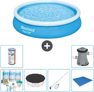 Bestway Piscina Bestway Fast Set Redonda - 366x76 Cm - 7-piezas S21383