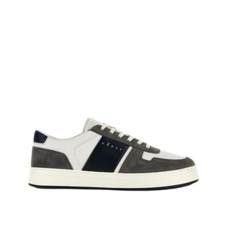 Hogan Retro-ge&iuml;nspireerde H-Tv Sneakers - Heren - Sneakers - Zwart - 43 EU - Leer - Schoenen