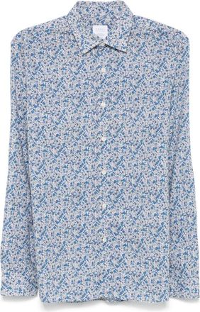 Xacus Camicia con stampa - Blu