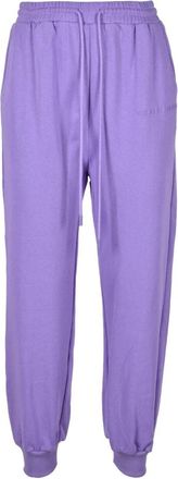 Weili Zheng Katoenen Casual Broek - Dames - Sweatpants - Paars - XL - Katoen - Broeken