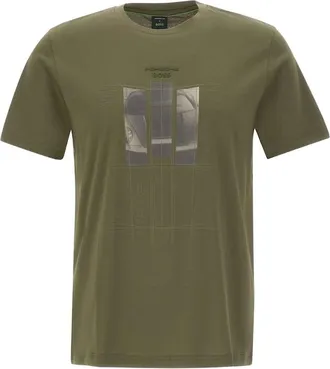 HUGO BOSS Graphic Crew Neck T-shirt