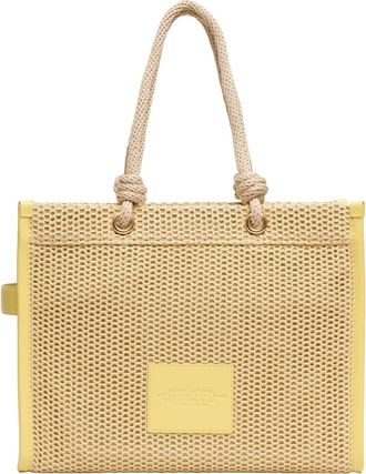 Marc Jacobs Womens Tote Bag Woven Rope Natural Polyethylene Shoulder