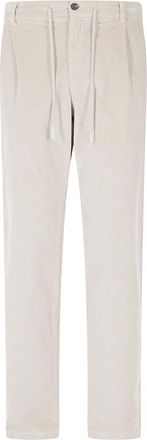 Eleventy Broeken, Heren, Beige, W32, Katoen, Rechte broek