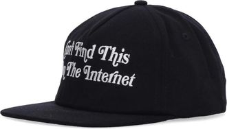 Market Zwarte Platte Klep Pet Snapback Stijl - Heren - Petten - Zwart - ONE Size - Katoen - Accessoires