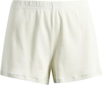 SKIMS Cotton Rib Loose Shorts in Spearmint at Nordstrom, Size X-Large