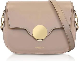 Le Parmentier Handbags - Dames - Schoudertassen - Roze - ONE Size - Leer - Tassen