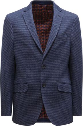 Etro Heren, Jassen, Blauw, Maat: XL Katoen