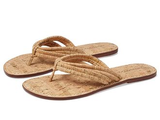 Bernardo Miami Womens Shoes Cork/Gold Fleck : 6.5 M, Leather