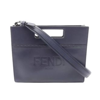 Fendi Pre-owned Vintage Handbag - Dames - Pre-owned - Blauw - Maat: ONE Size Leer